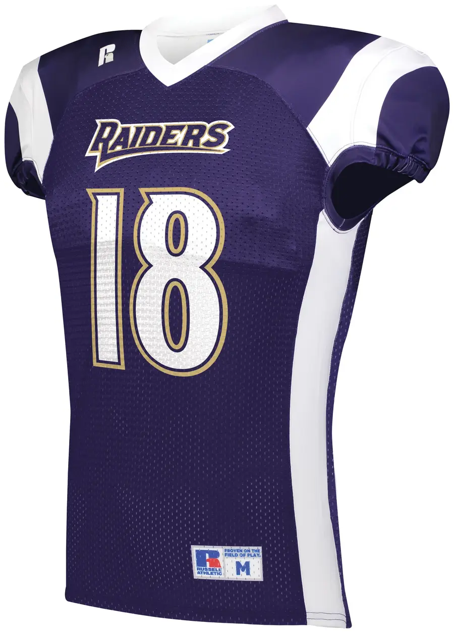 Russell FreeStyle Sublimated Waist Length Football Jersey in Design 01 Color