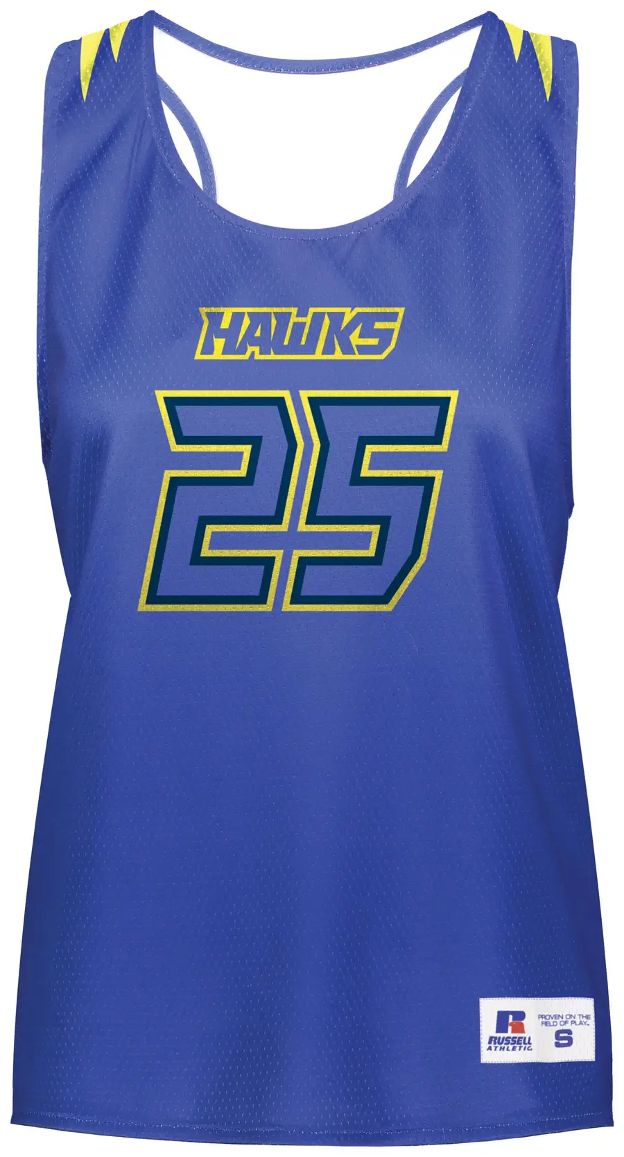 Russell Ladies Freestyle Sublimated Reversible Lacrosse Pinnie in Design 99 Color