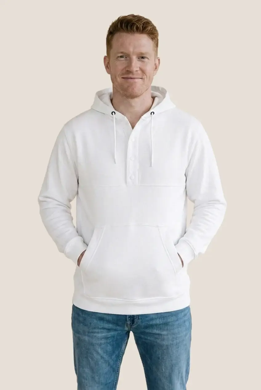 Jameo Snap Hoodie in Grass Green