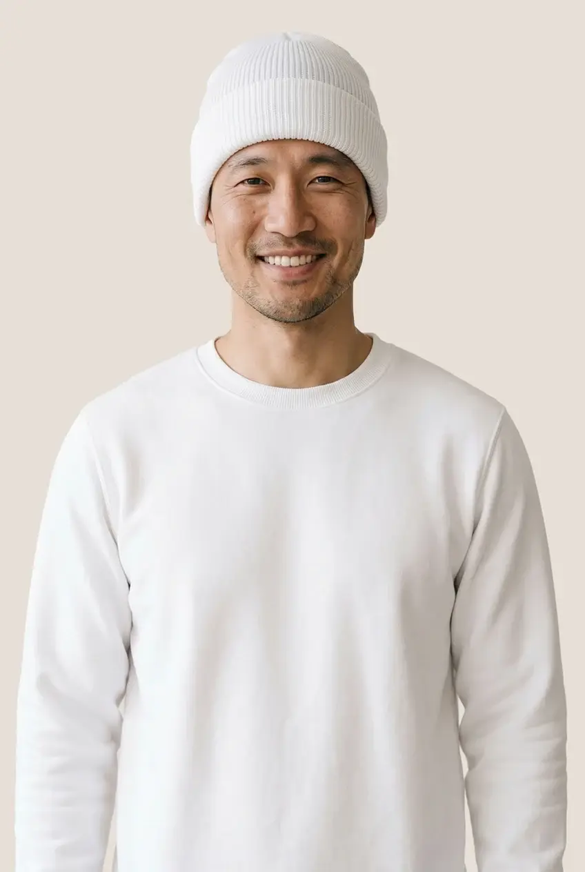 Jameo Classic Beanie in Green 85