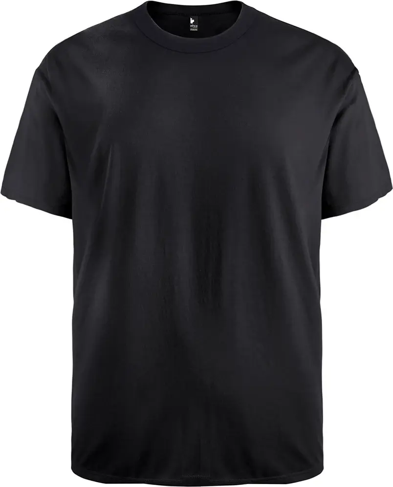 Ethica Oversized crewneck t-shirt in Black