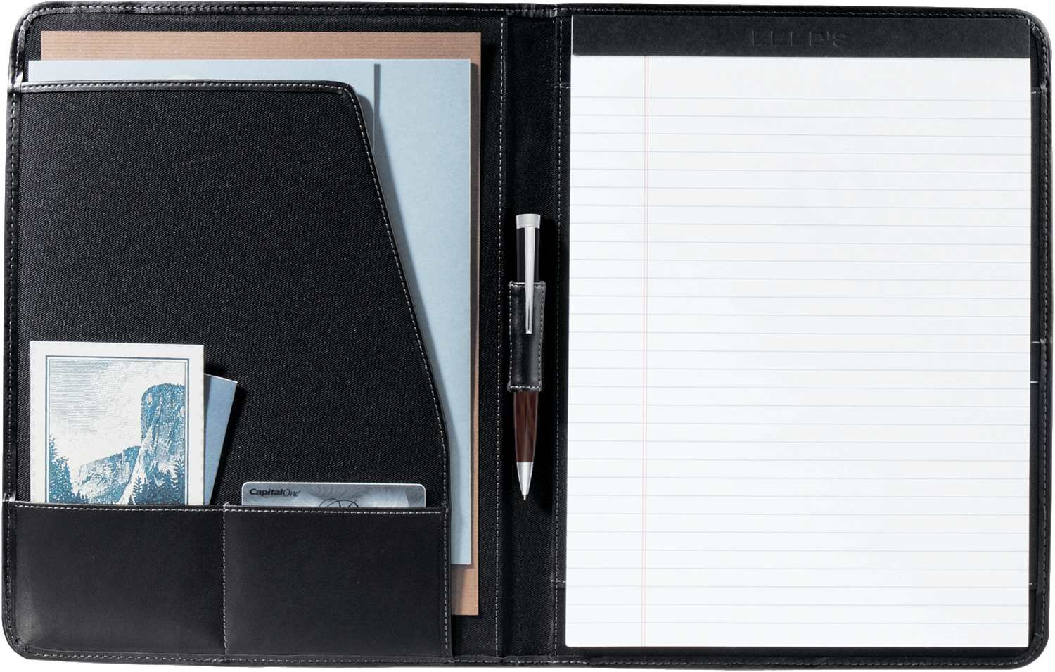 Leather Writing Pad with FSC® Mix Paper - Image 3